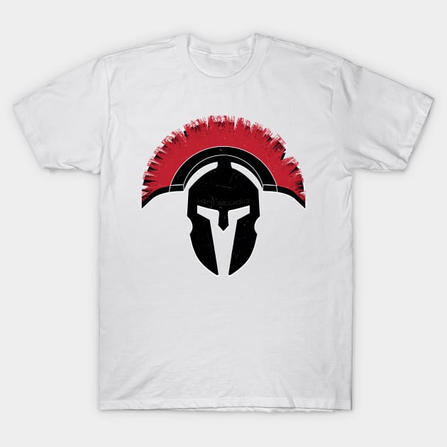 Spartan Warrior T-Shirt by i4ni Studio